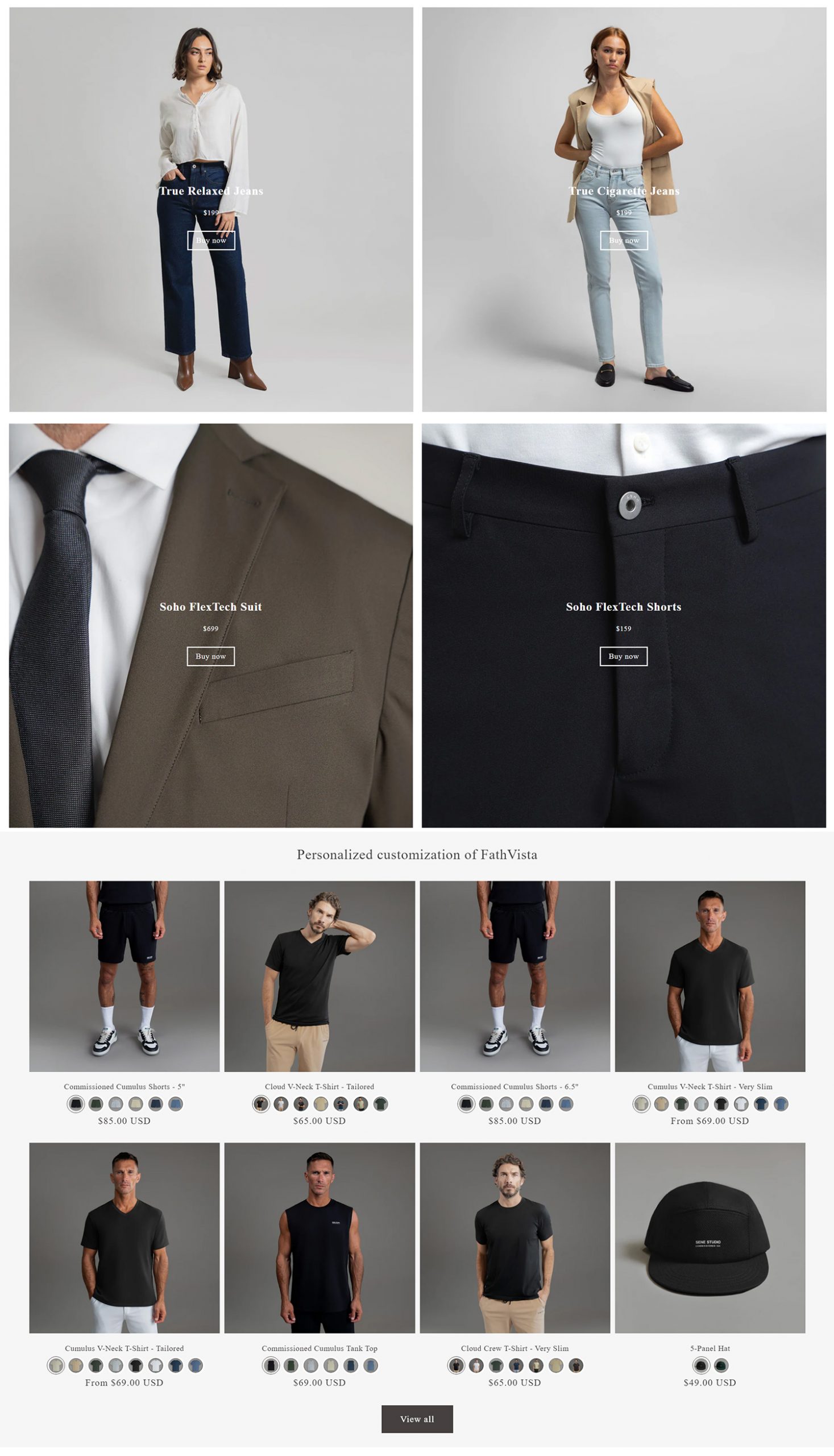 Shopify多品类服饰风格fathing 主题 第2张